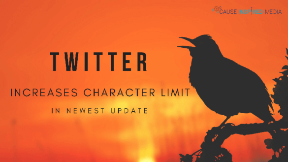 Twitter Increases Character Limit in Newest Update