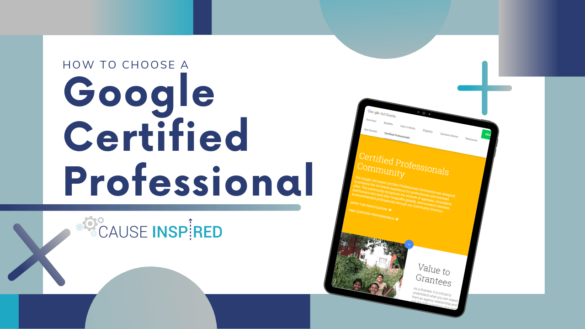 how to choose a google certified professional