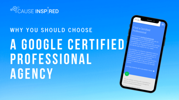 why choose a google certified professional agency
