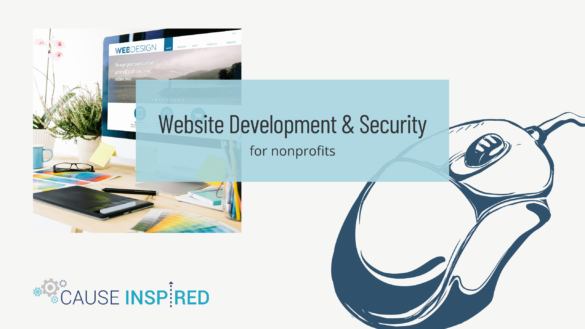 website development and security for nonprofits
