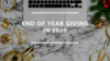 end of year giving in 2020