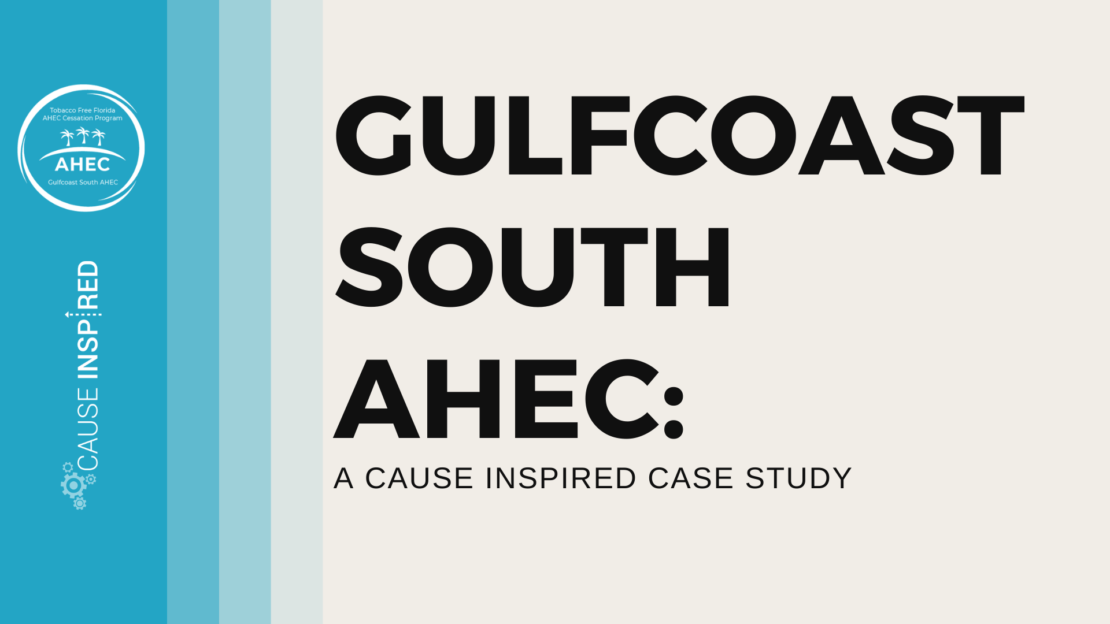 Gulfcoast South AHEC A Cause Inspired Case Study Cause Inspired